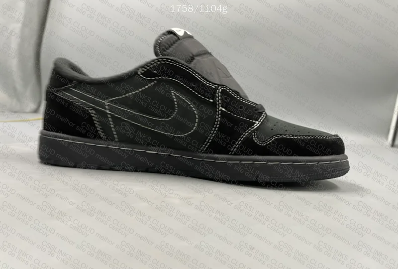 Travis Scott x Air Jordan 1 Low Black Phantom 158sir 10