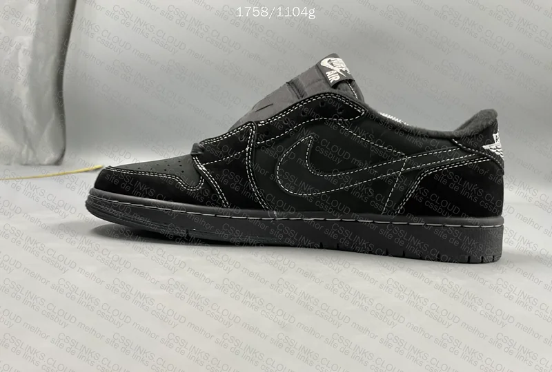 Travis Scott x Air Jordan 1 Low Black Phantom 158sir 2