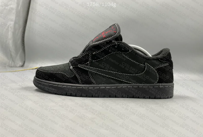 Travis Scott x Air Jordan 1 Low Black Phantom 158sir 4