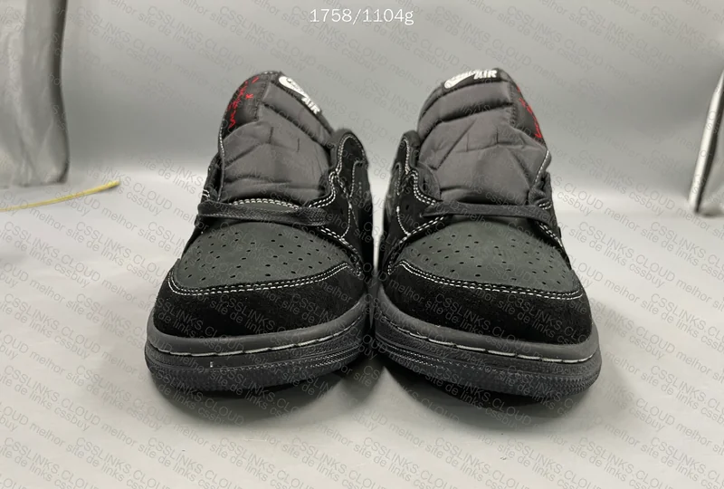 Travis Scott x Air Jordan 1 Low Black Phantom 158sir 8