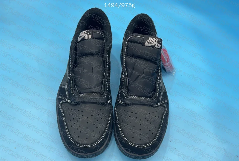 Travis Scott x Air Jordan 1 Low Black Phantom FK