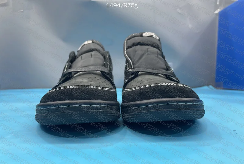 Travis Scott x Air Jordan 1 Low Black Phantom FK 2