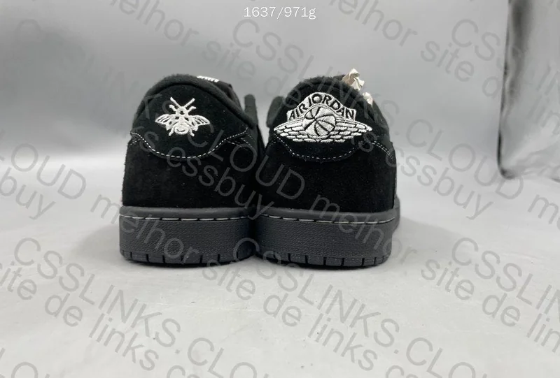 Travis Scott x Air Jordan 1 Low Black Phantom SIR 158 11