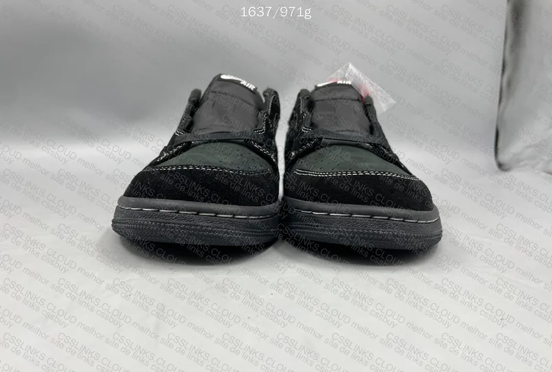Travis Scott x Air Jordan 1 Low Black Phantom SIR 158 6