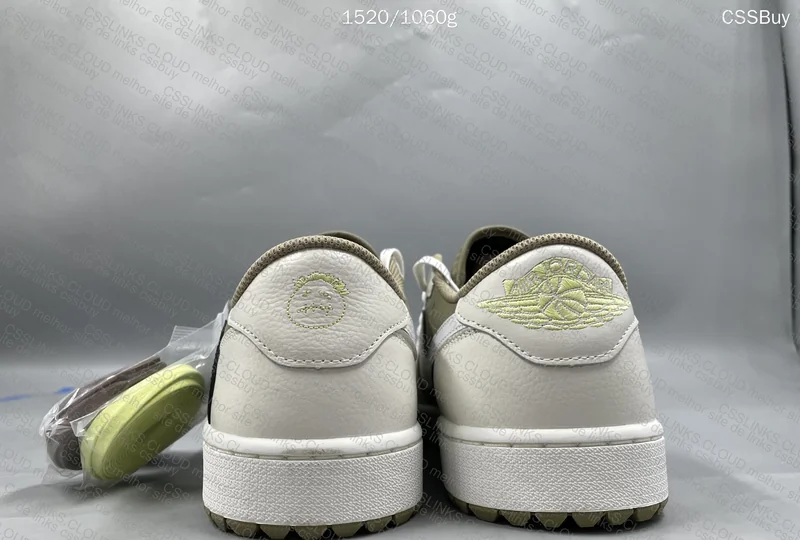 Travis Scott x Air Jordan 1 Low Golf Olive 2
