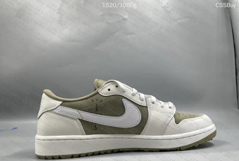 Travis Scott x Air Jordan 1 Low Golf Olive 4