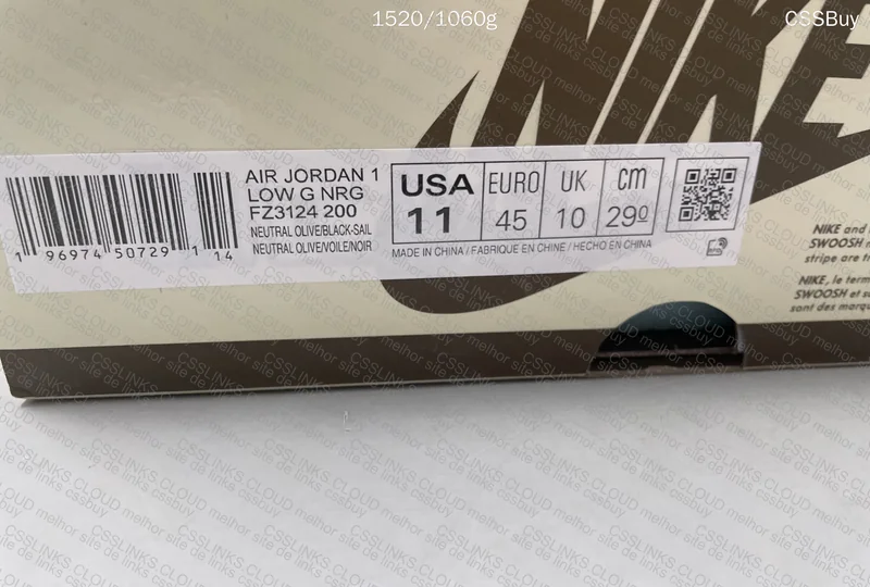 Travis Scott x Air Jordan 1 Low Golf Olive 9