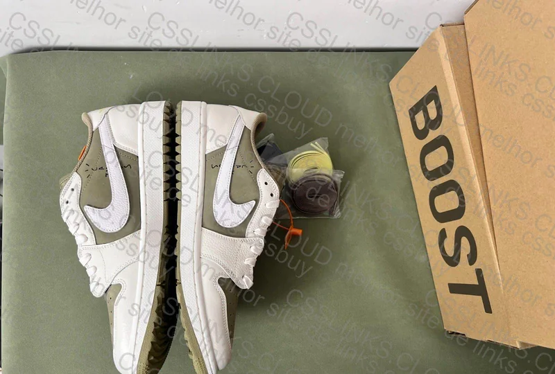 Travis Scott x Air Jordan 1 Low Golf “Olive”