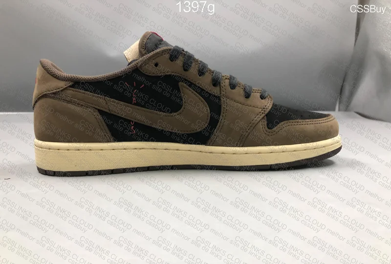 Travis Scott x Air Jordan 1 Low Mocha LJR 2