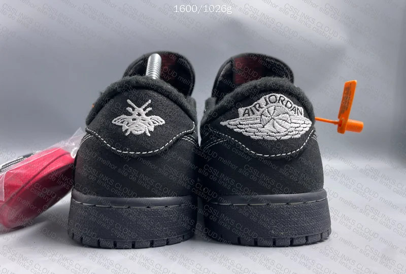 Travis Scott x Air Jordan 1 Low OG Black Phantom 2
