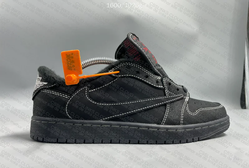 Travis Scott x Air Jordan 1 Low OG Black Phantom 7