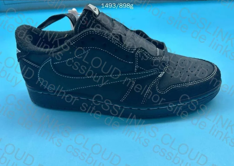 Travis Scott x Air Jordan 1 Low OG Black Phantom 2