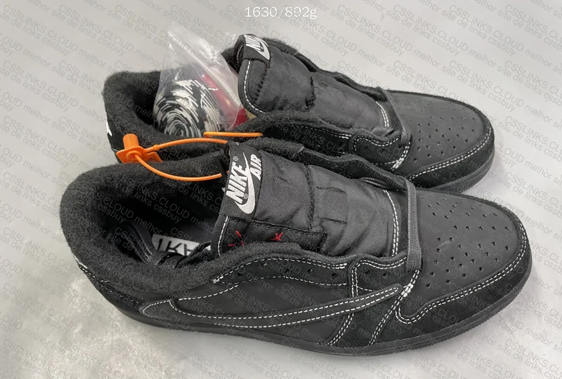 Travis Scott x Air Jordan 1 Low OG Black Phantom (Batch ZOK)