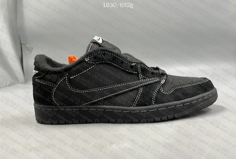 Travis Scott x Air Jordan 1 Low OG Black Phantom (Batch ZOK) 2