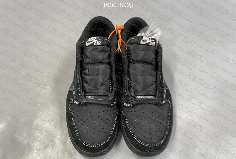 Travis Scott x Air Jordan 1 Low OG Black Phantom (Batch ZOK) 3