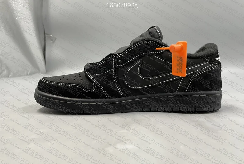 Travis Scott x Air Jordan 1 Low OG Black Phantom (Batch ZOK) 5