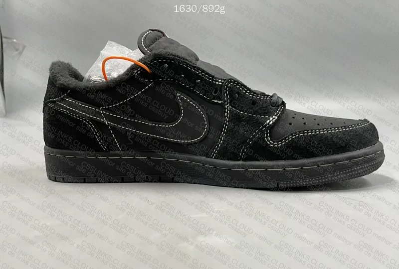 Travis Scott x Air Jordan 1 Low OG Black Phantom (Batch ZOK) 6