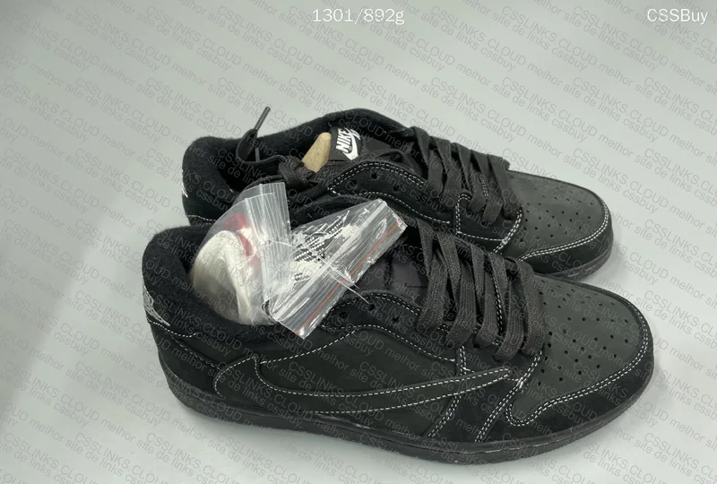 Travis Scott x Air Jordan 1 Low OG SP 'Black Phant
