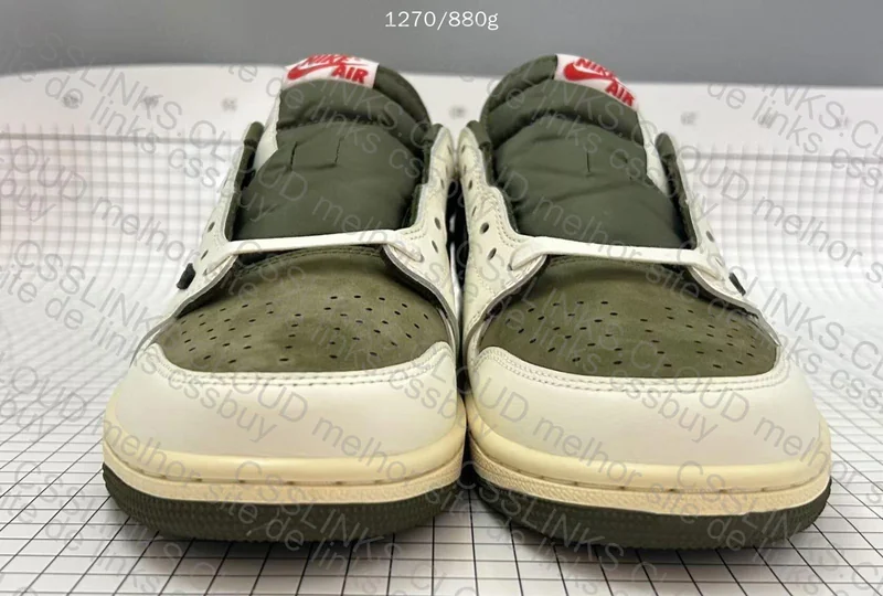 Travis Scott x Air Jordan 1 Low OG SP Medium Olive 2
