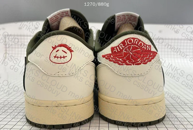Travis Scott x Air Jordan 1 Low OG SP Medium Olive 9