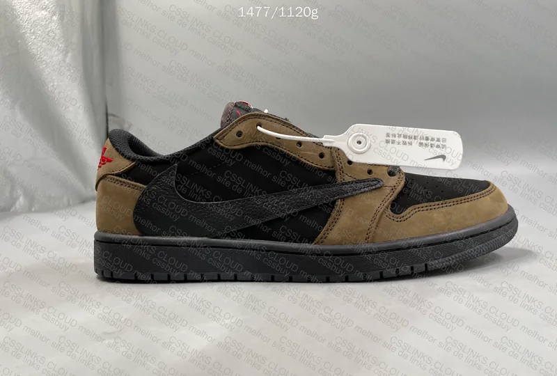 Travis Scott x Air Jordan 1 Low OG SP Velvet Brown