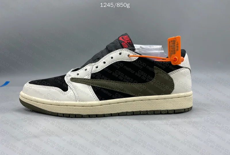 Travis Scott x Air Jordan 1 Low Olive 7