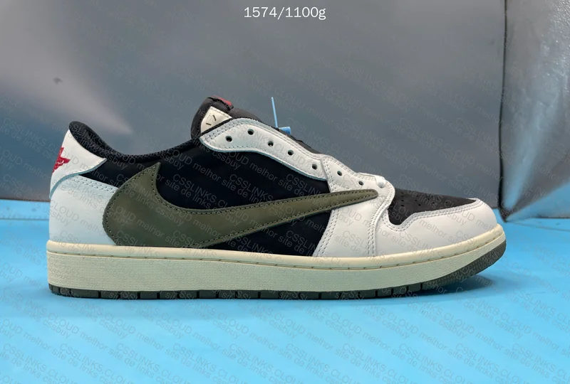 Travis Scott x Air Jordan 1 Low Olive - Y3 Batch 3