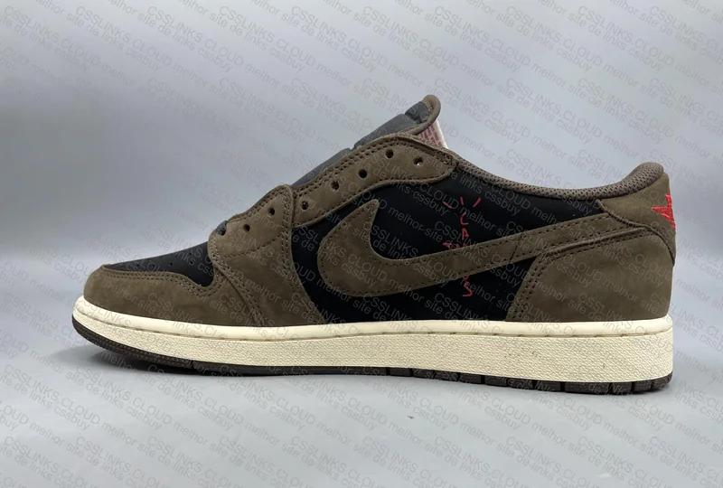 Travis Scott x Air Jordan 1 Low Retro SP Dark Mocha - ¥410 - PK4.0 WWTOP- CSSBUY 4