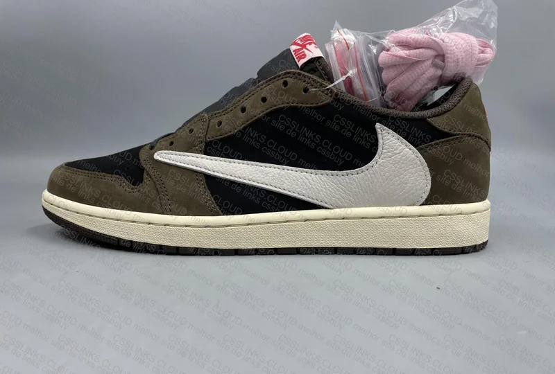 Travis Scott x Air Jordan 1 Low Retro SP Dark Mocha - ¥410 - PK4.0 WWTOP- CSSBUY 7