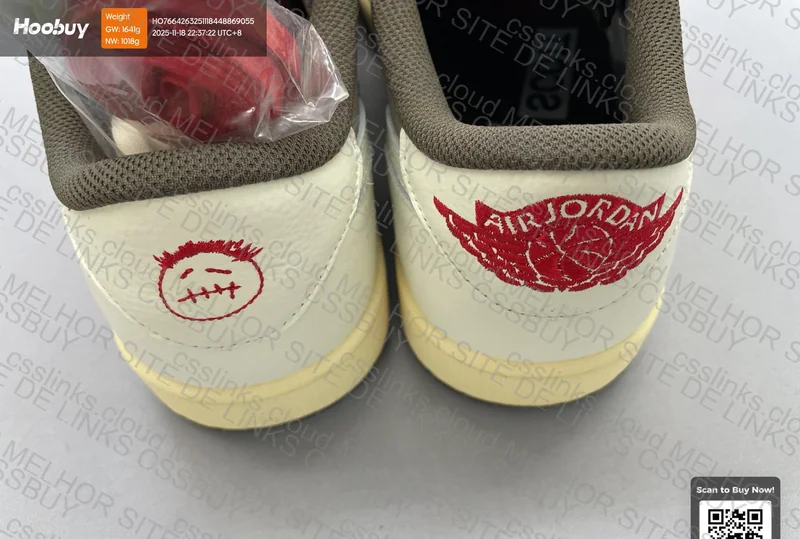 Travis Scott x Air Jordan 1 Low Reverse Mocha