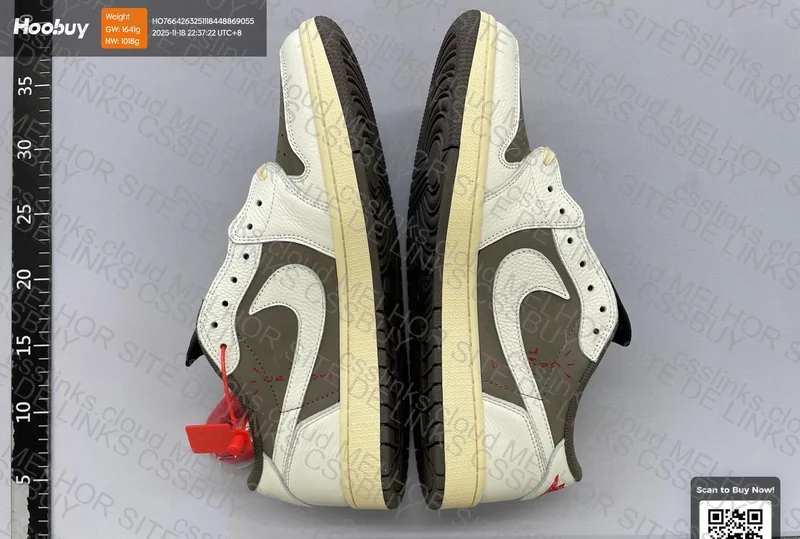 Travis Scott x Air Jordan 1 Low Reverse Mocha 6