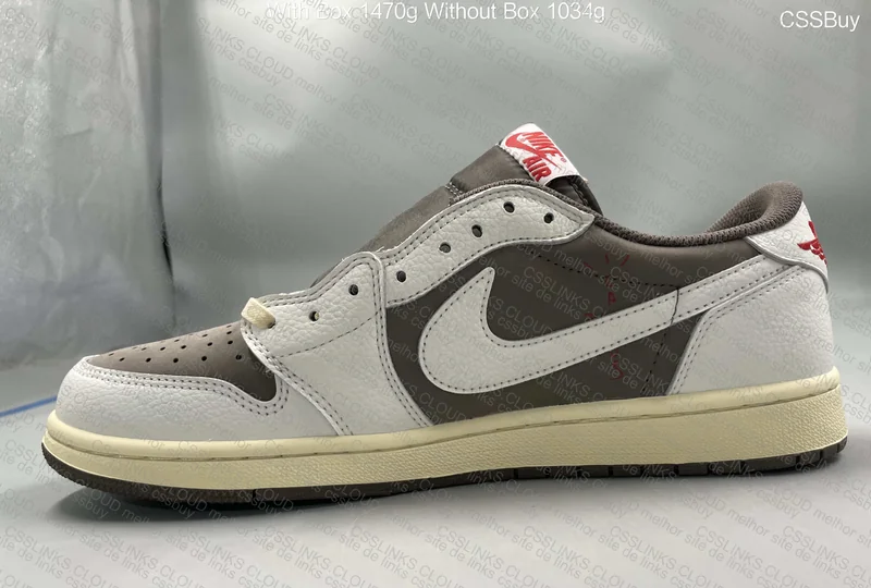 Travis Scott x Air Jordan 1 low reverse mocha KX 5