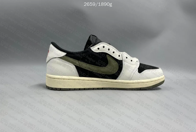 Travis Scott x Air Jordan 1 Olive Y3 6