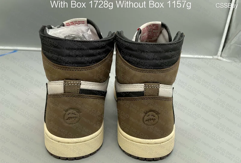 Travis Scott x Air Jordan 1 Retro High Dark Mocha