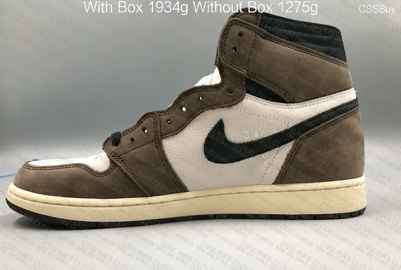 Travis Scott x Air Jordan 1 Retro High Dark Mocha (dnv k) 6