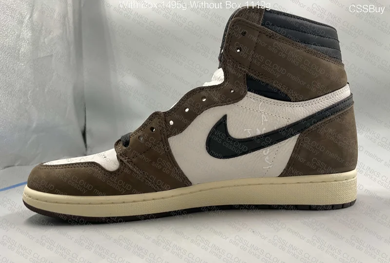 Travis Scott x Air Jordan 1 Retro High Dark Mocha FK (Help Please) 8