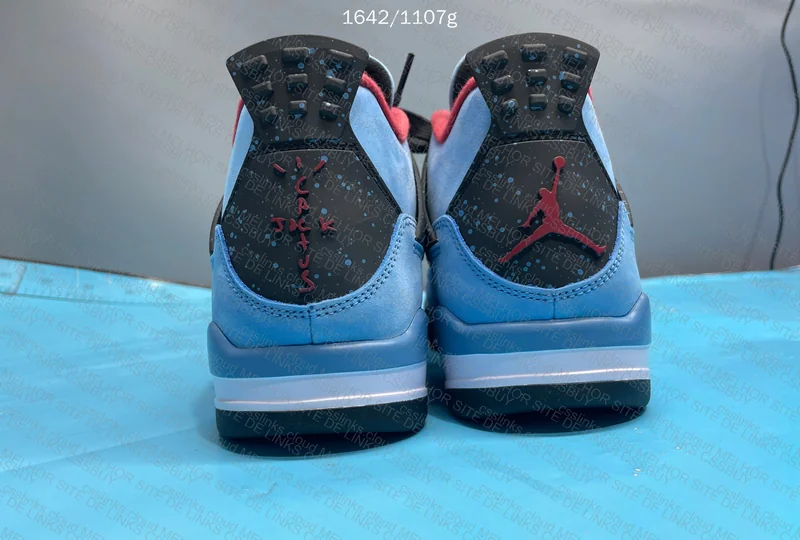 Travis Scott x Air Jordan 4 Blue 4