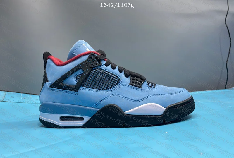 Travis Scott x Air Jordan 4 Blue 7