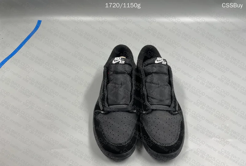 Travis Scott x Air Jordan AJ1 Low Black Phantom 46 EUR 44BR