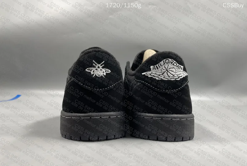 Travis Scott x Air Jordan AJ1 Low Black Phantom 46 EUR 44BR 2