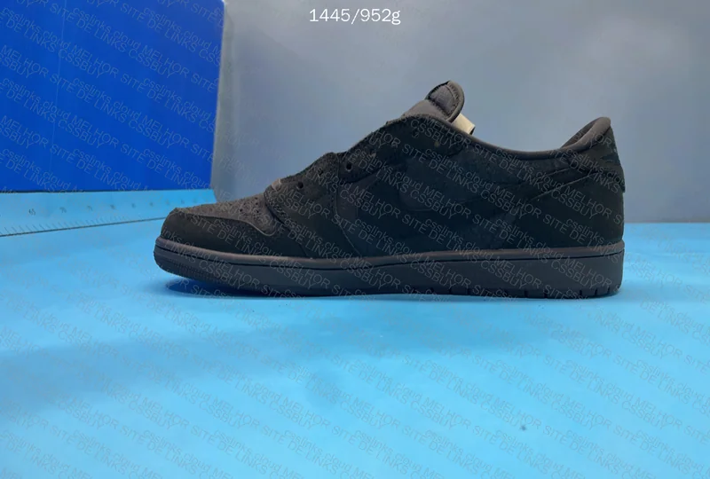 Travis scott x aj1 low velvet brown B Grade 5
