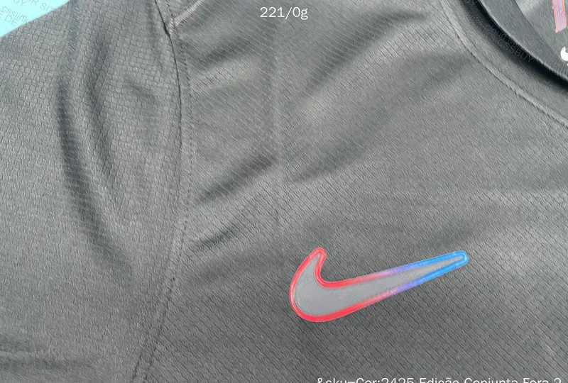 Travis Scott x Barcelona Away Jersey (Sticker crooked? Or angle?) 6