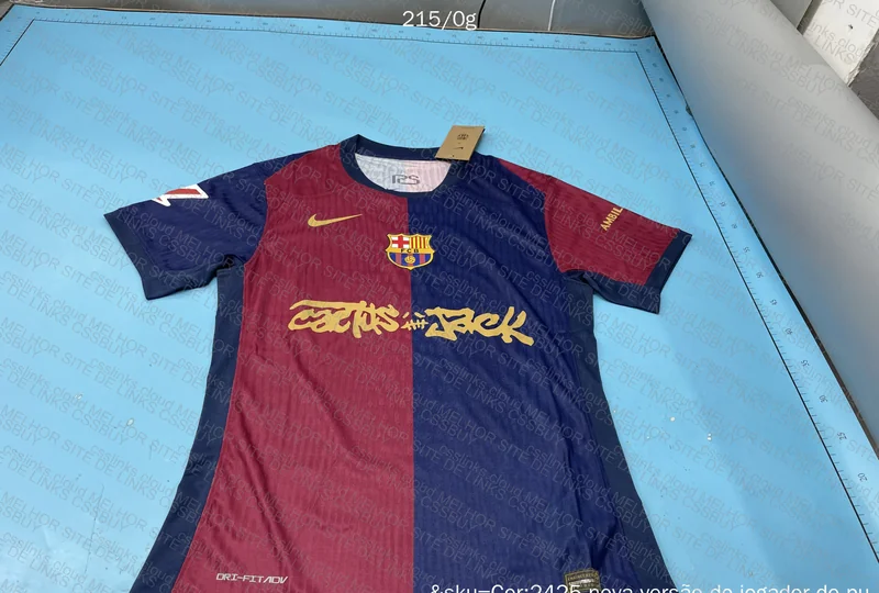 Travis Scott x Barcelona Home Jersey