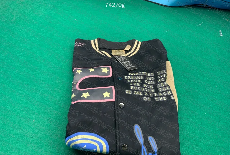 Travis Scott x Fragment Manifest Letterman Jacket