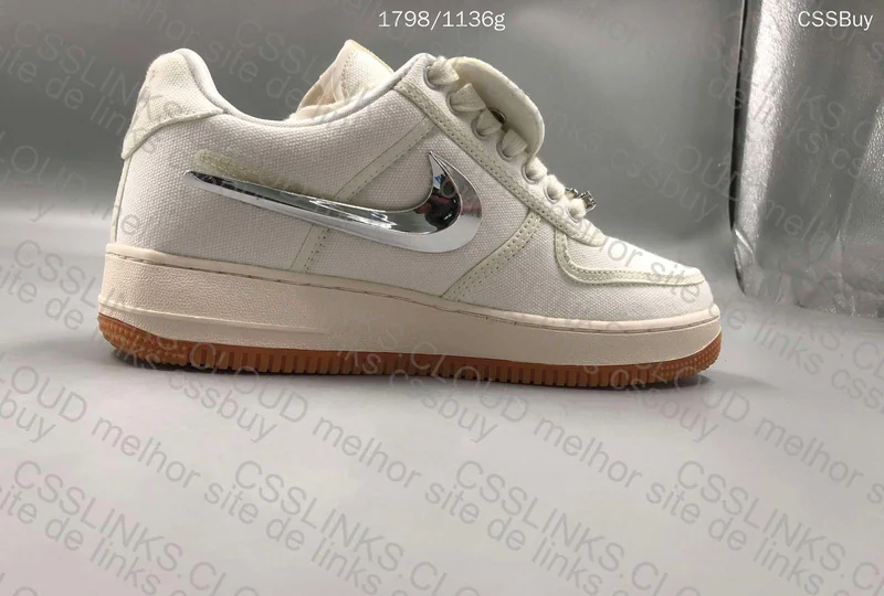 Travis Scott x Nike Air Force 1 Sail 5