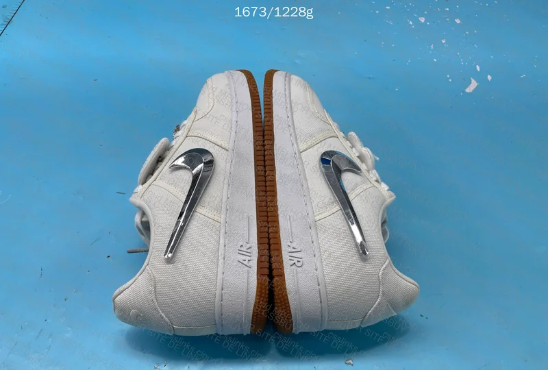 Travis Scott x Nike Air Force 1 White 3