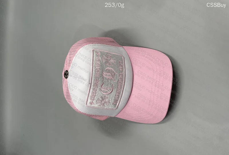 trucker hat chrome hearts