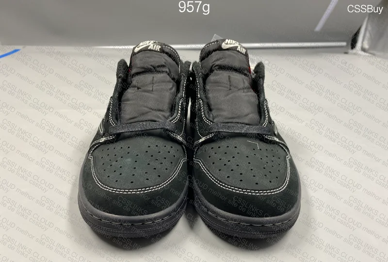 TS x AJ 1 Low 'Black Phantom' 3