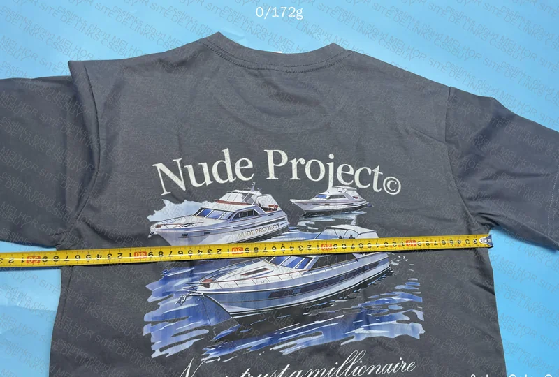Tshirt Nude Project "never trust a millionaire" 9