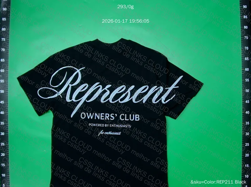 Tshirt Represent Owners Club Script 4